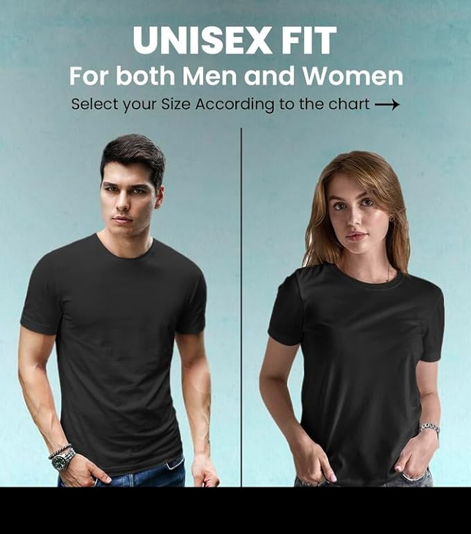 TEE VENTURE Men's Regular Fit Biker Printed Round Neck Cotton T-Shirt | Graphic Printed Casual Wear Unisex Fit XS to 3XL Tshirt RN-Bike - Image 4