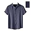Tee Venture Men's Polycotton Regular Fit Casual Shirt | Stylish | Printed | Solid | Short Sleeve | Trendy (Available in Plus Size) - Image 3